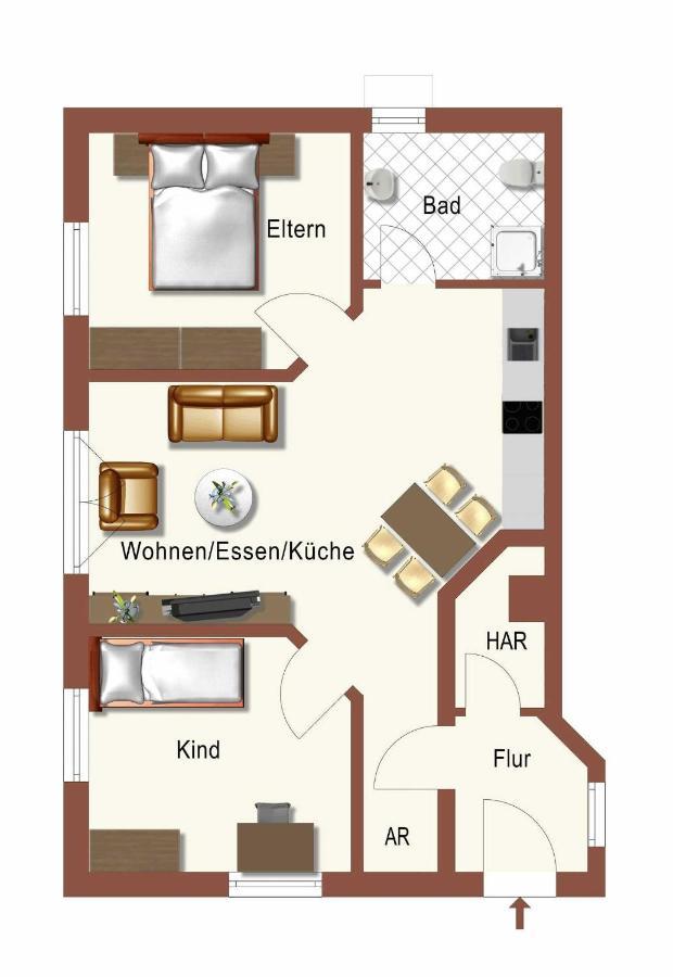 Ferienwohnung (16) Haus Nordstern 1 Ostseebad Heringsdorf Exterior foto